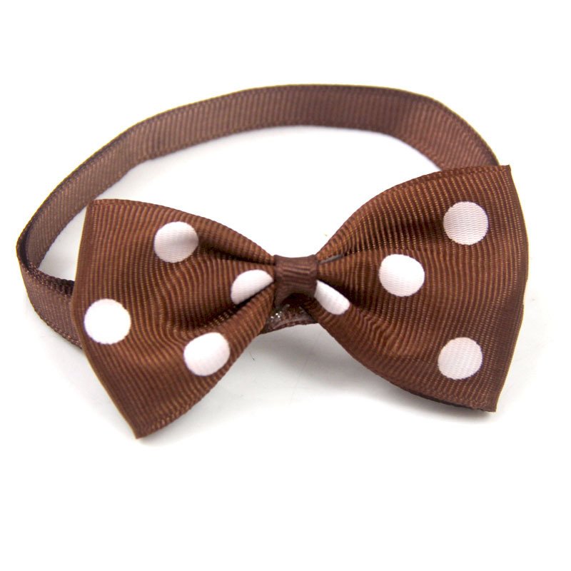 Pet Bow Collar Accessory – Adjustable Webbing Strap, 15 Colors - Image 6