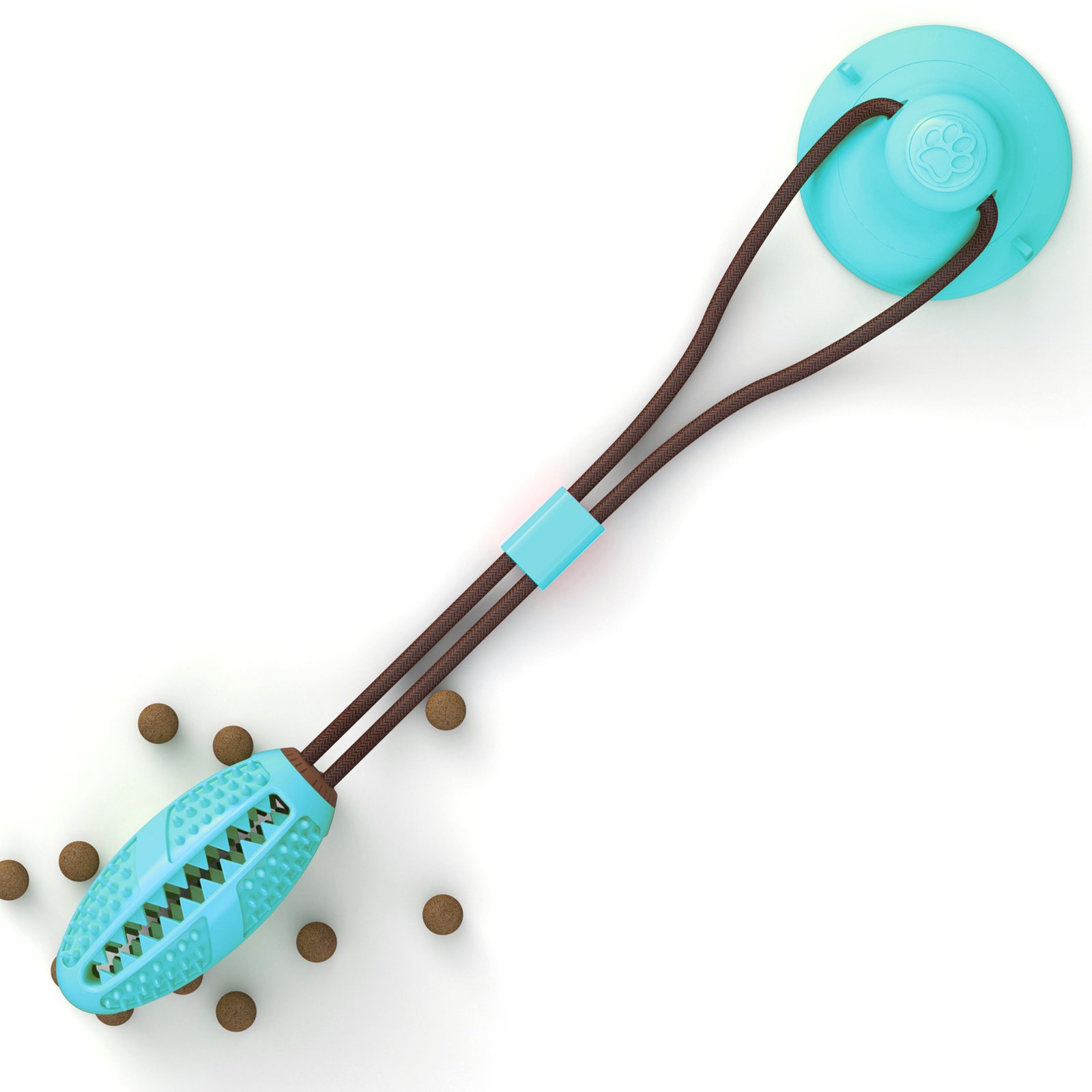 Suction Cup Dog Toy – Tug-of-War Ball with Tooth Cleaning Design - Image 6