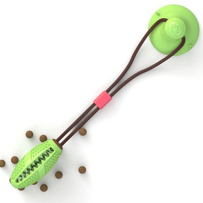 Suction Cup Dog Toy – Tug-of-War Ball with Tooth Cleaning Design - Image 3