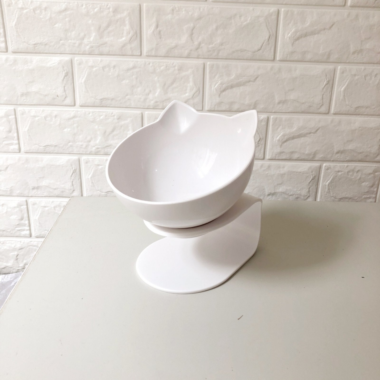 Inclined Cat Bowl – Oblique Mouth Design, Transparent PC Plastic - Image 10
