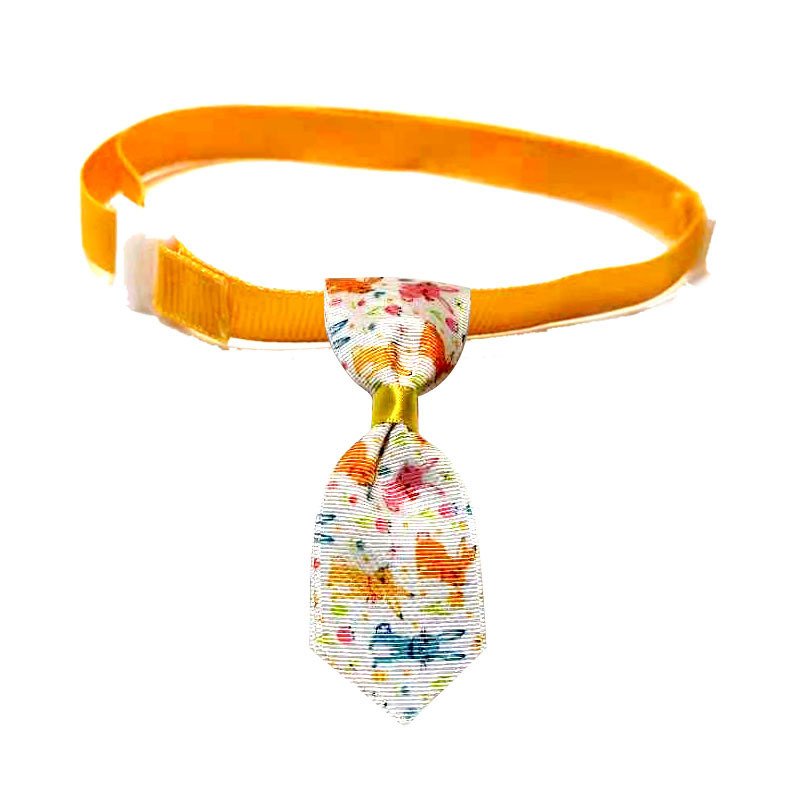 Easter Pet Bow Tie Headwear Set – Adjustable Ribbon, One Size - Image 7