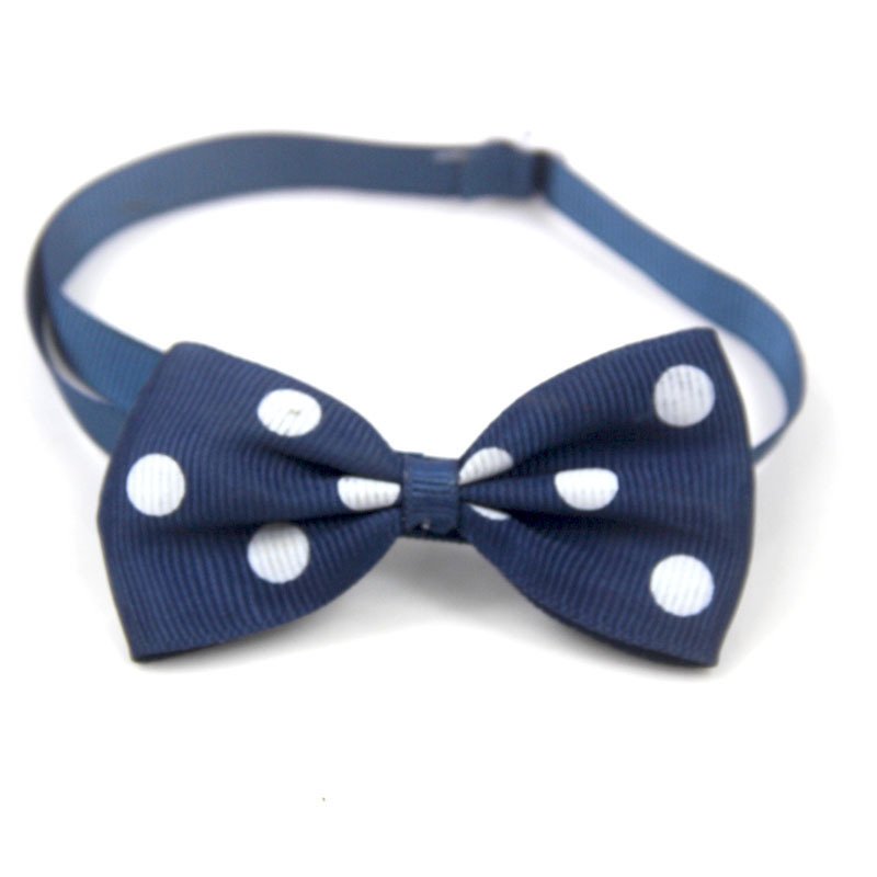 Pet Bow Collar Accessory – Adjustable Webbing Strap, 15 Colors - Image 5