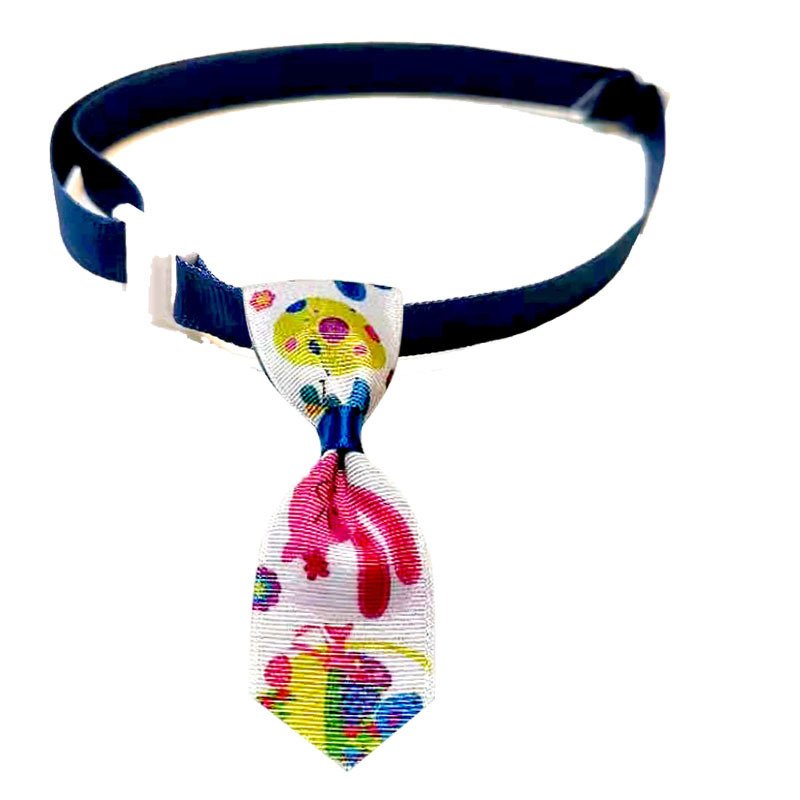 Easter Pet Bow Tie Headwear Set – Adjustable Ribbon, One Size - Image 6