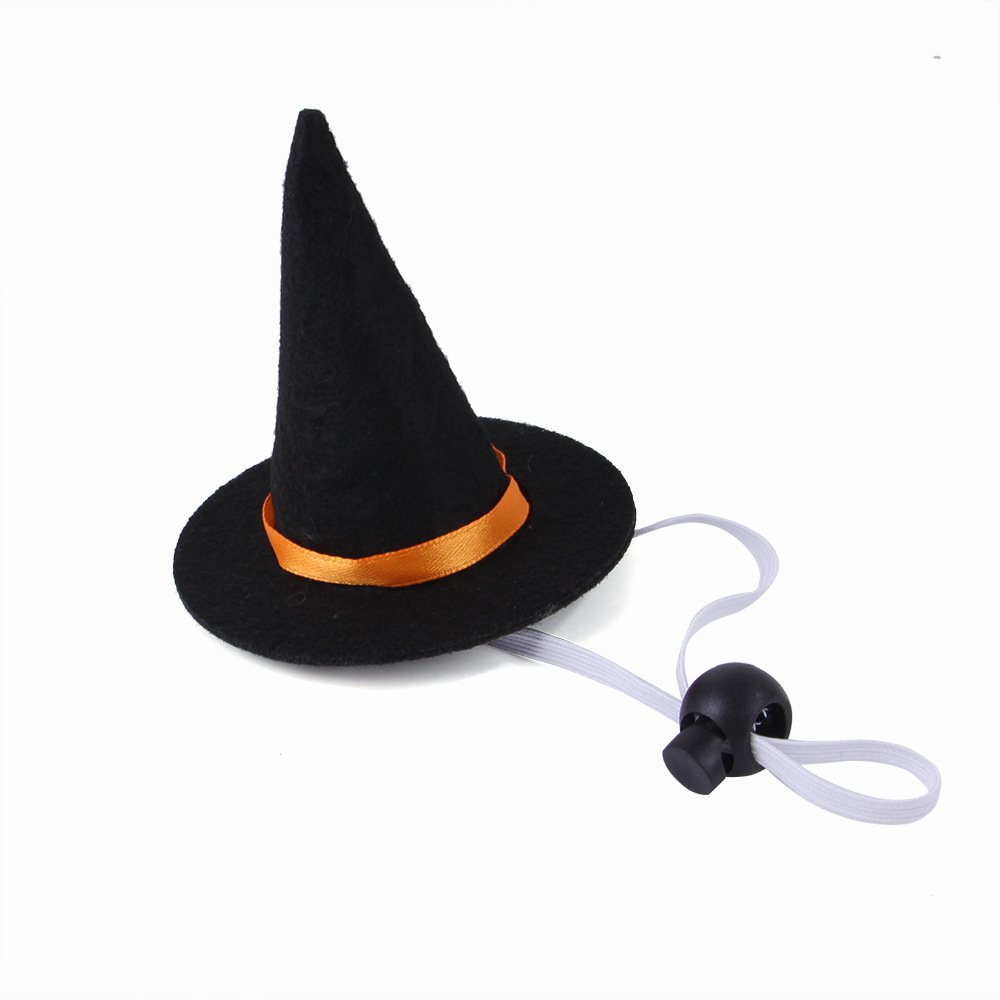 Halloween Pet Wizard Costume – Hat & Bow Tie Set - Image 4