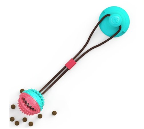 Suction Cup Dog Toy – Tug-of-War Ball with Tooth Cleaning Design - Image 9
