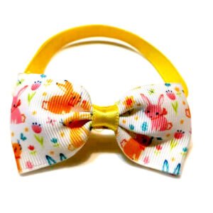 Alternative view of Easter Pet Bow Tie Headwear Set – Adjustable Ribbon, One Size