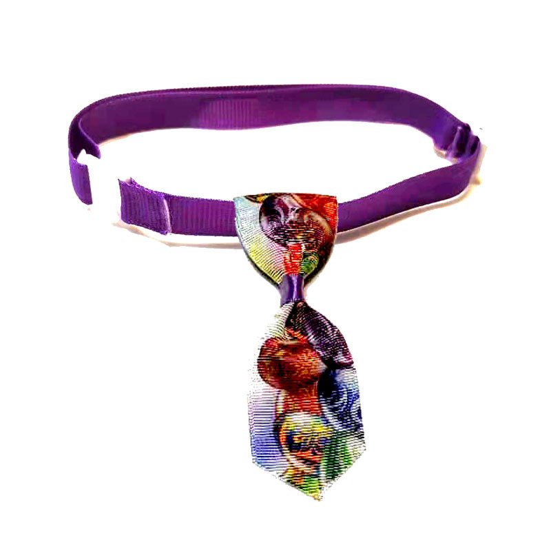 Easter Pet Bow Tie Headwear Set – Adjustable Ribbon, One Size - Image 8